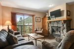 Red Hawk Lodge expansive living room